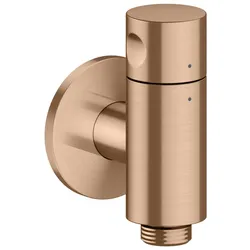 Hansgrohe Wandanschluss Stop AXOR One mit Absperrventil brushed red gold, 48781310 48781310
