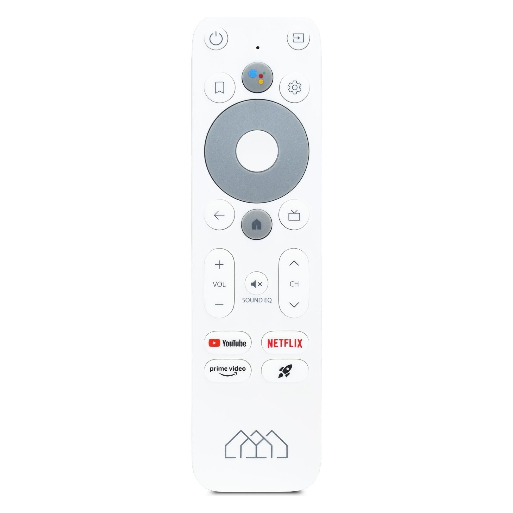 Abcom Homatics Box Fernbedienung für Homatics Box Q, Box R, Dongle Q, Dongle R, Blueto (Gerätespezifische Fernbedienung, Bluetooth) (DO HOMATICS BIELE)