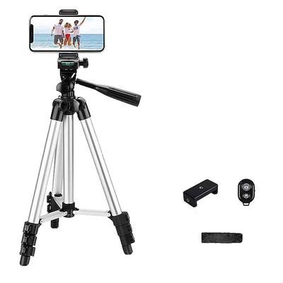 DSLR Stativ Für Kamera Handy Aluminium Reise Stativ Flexibel Leicht Leicht Stand Fotografie für Live Youtube Handy Valentinstagsgeschenk