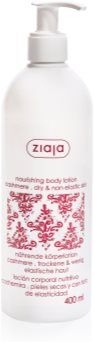 Ziaja Cashmere leite corporal nutritivo para pele seca 400 ml. Cashmere