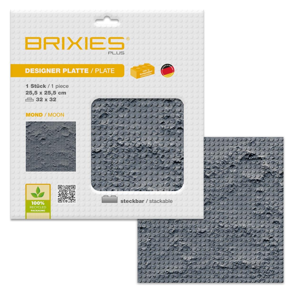 Brixies Bauplatte 32x32 Mond (225.004)