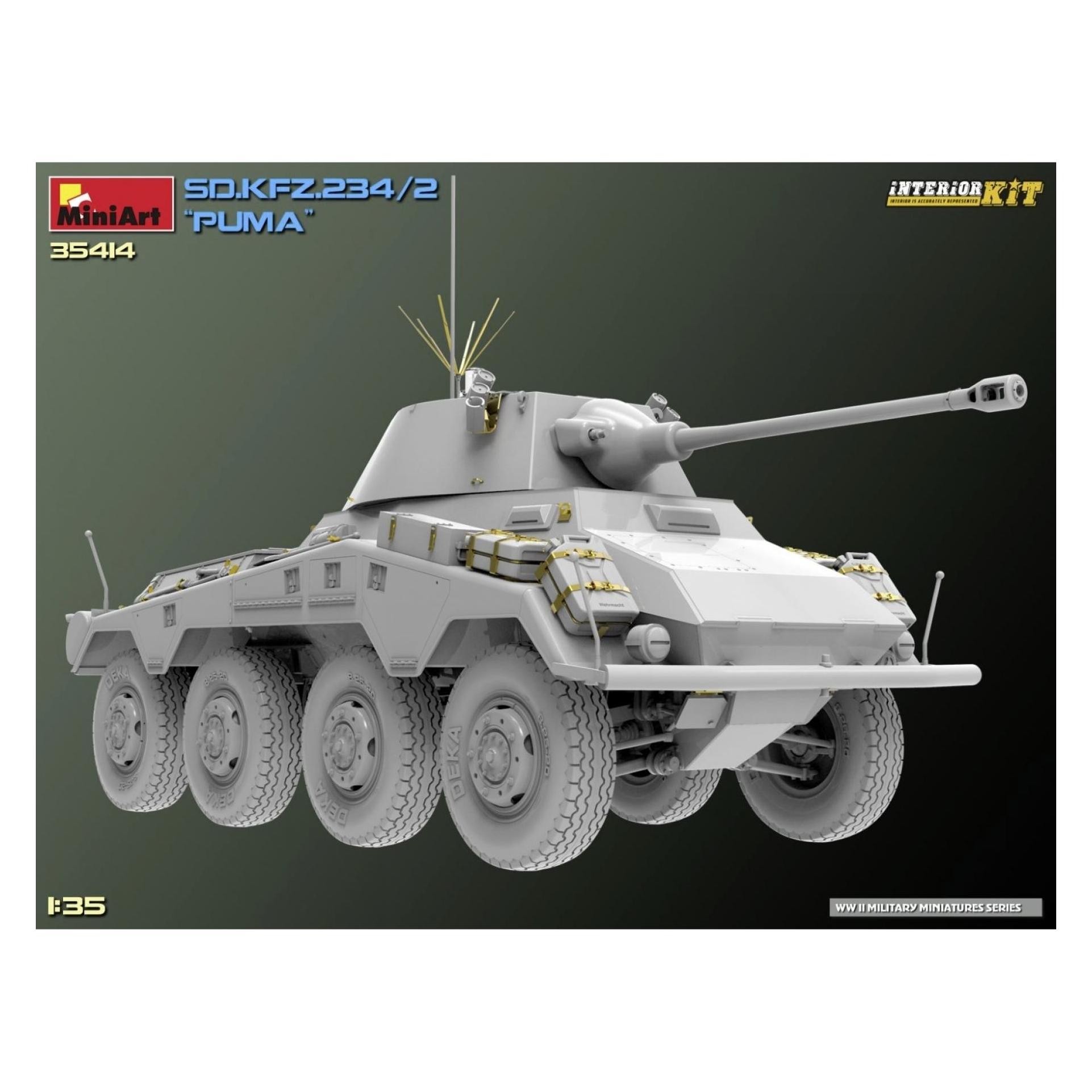 Other 1:35 Sd.Kfz.234/2 Puma Interior Kit (550035414)
