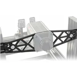 Asetek Front Mounting bracket, Zubehör Gaming Möbel, Schwarz