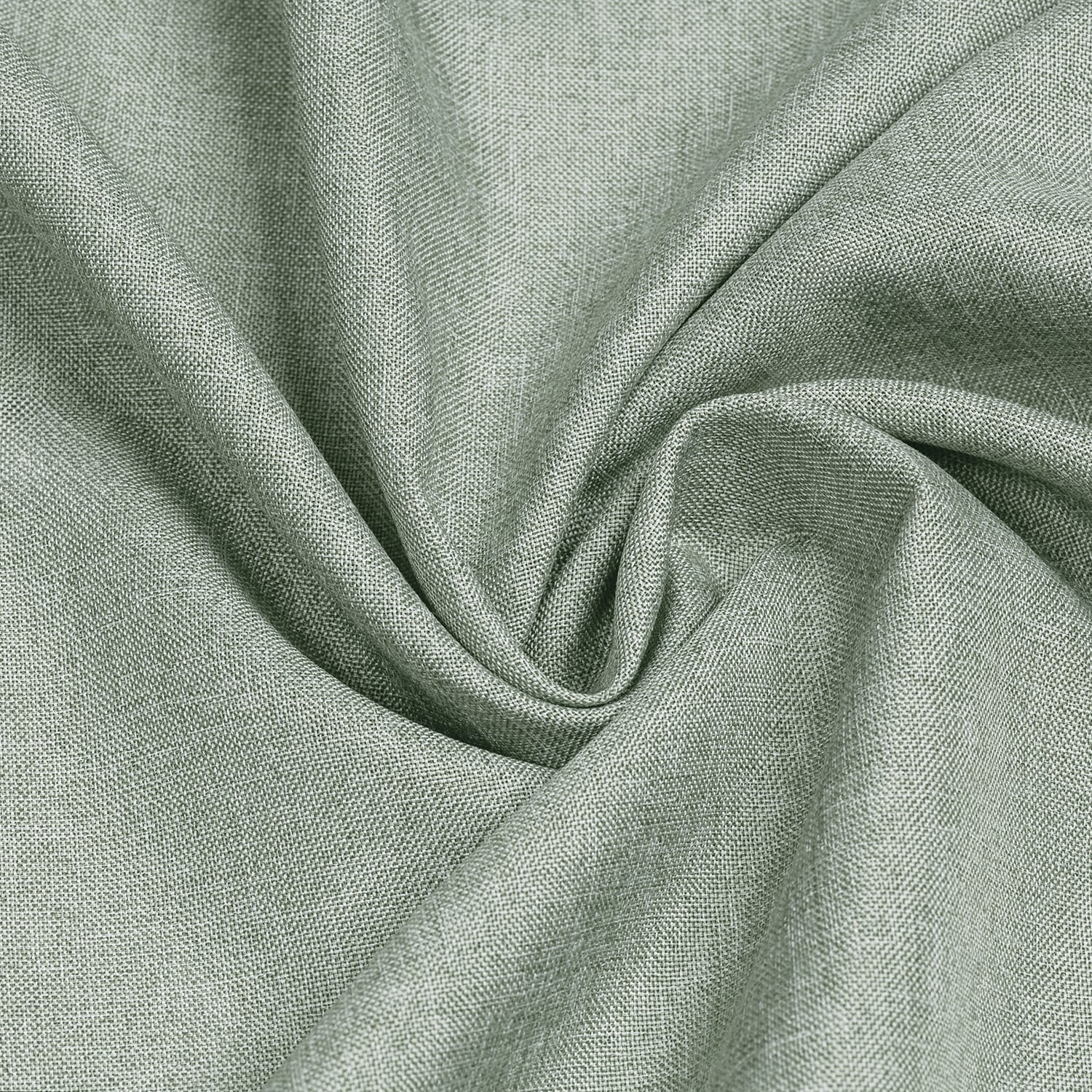 Gardine "Fatima", grün, B:140cm H:245cm, Polyester, HOME LIVING BY GERSTER, Gardinen, Gardine, SB-Schal "Fatima" mit Kombiband grün 245cm, verdeckte Schlaufen, 140cm