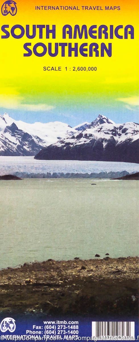 Carte de voyage - Amérique du Sud, partie sud   ITM