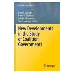 New Developments in the Study of Coalition Governments, Fachbücher von Patrick Dumont, Tom Louwerse, Bernard Grofman, Torbjörn Bergman