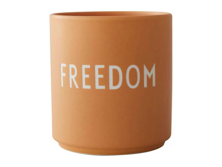 Design Letters Tasse favorite Design Letters 25 cl Freedom-orange
