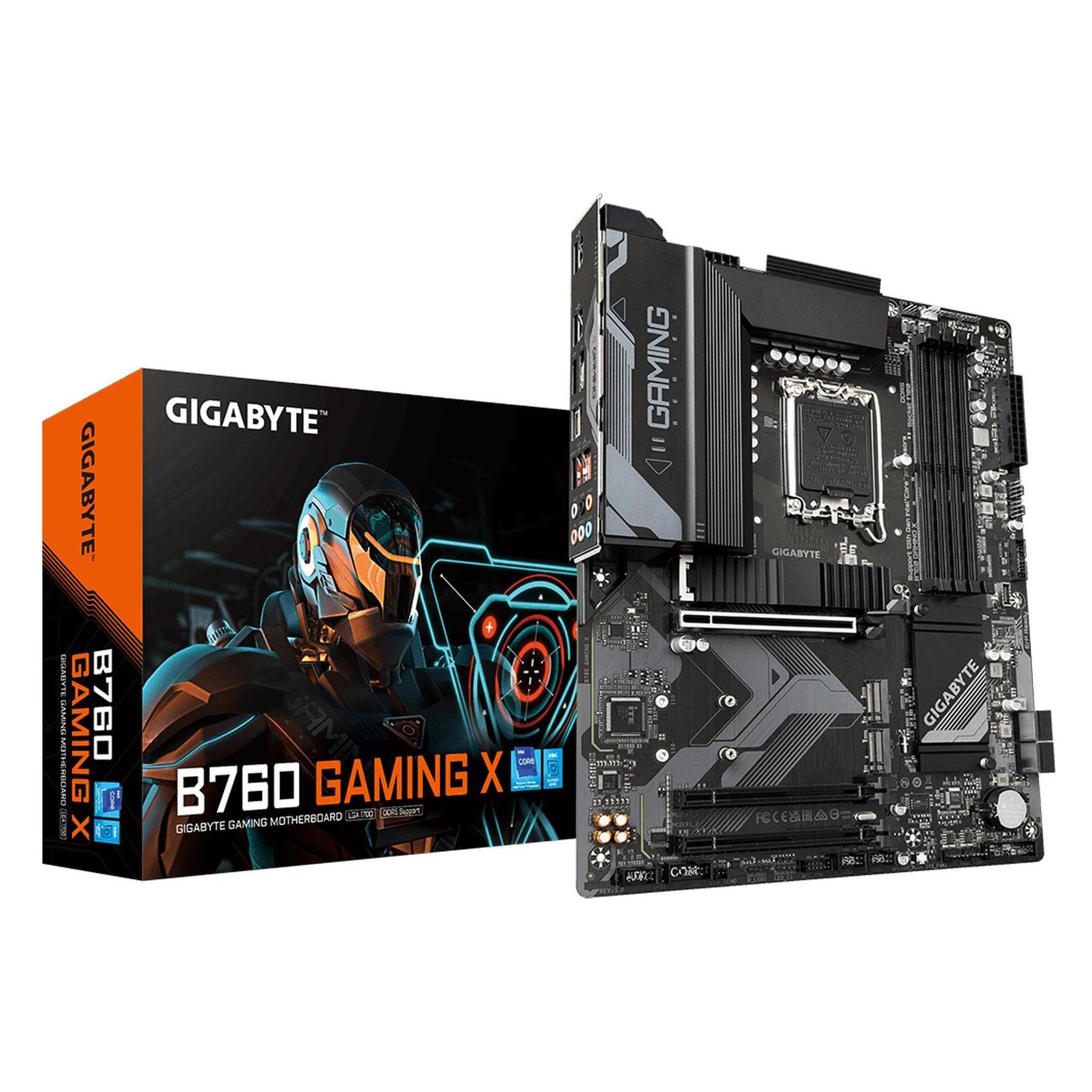 Gigabyte B760 GAMING X (LGA 1700, Intel B760 Express, ATX) (B760 GAMING X)