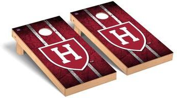 Skip's Garage Harvard Crimson 2x4 Pro Cornhole Boards - V7