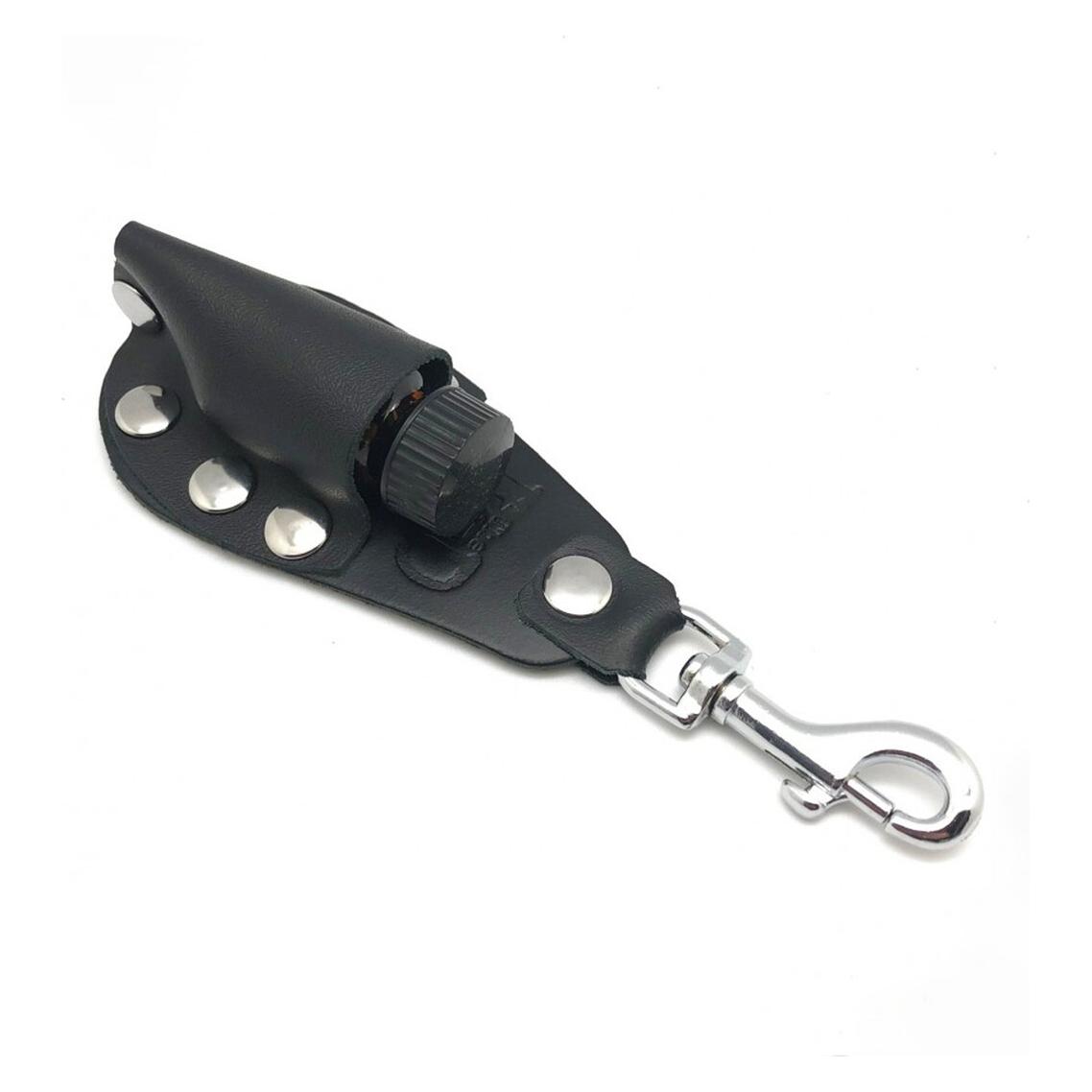 Red Leather Leather Aroma Bottle Holder - Small - Black (64794406)