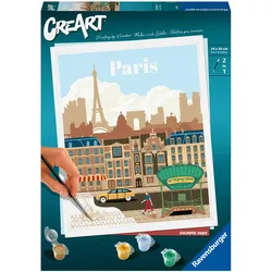 Ravensburger CreArt - Malen nach Zahlen 23687 - Colorful Paris - ab 12 Jahren