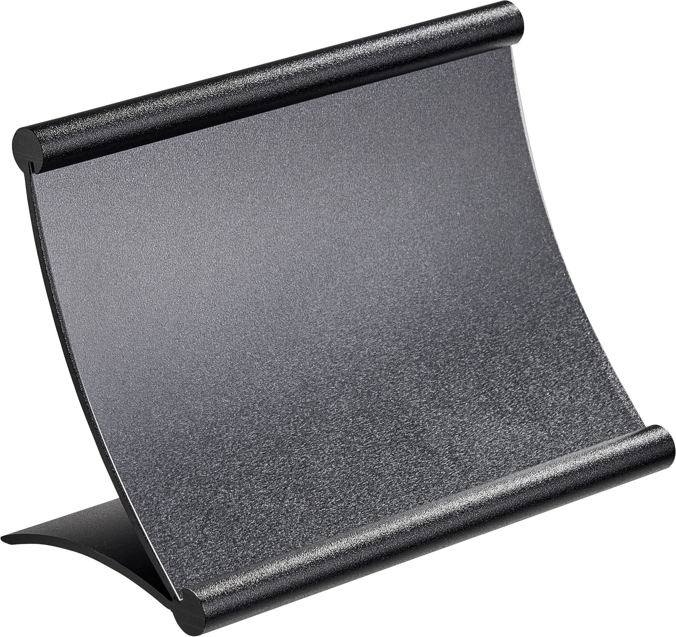 SPRINTIS Présentoir de table Alu noir   120 x 80 mm, aluminium, PVC