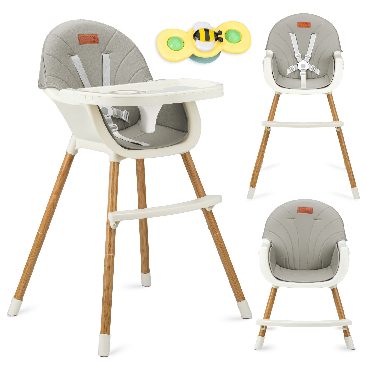 MoMi kinderstoel REKI grijs