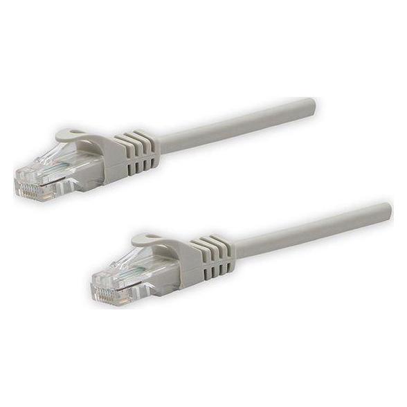 UTP patchcord, Cat.5e, RJ45 M-10m, unshielded, gray, pure copper economy (UTP, CAT5e, 10 m) (21084720)