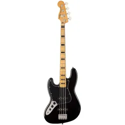 Squier by Fender Classic Vibe 70s Jazz Bass MN BLK LH - E-Bass Lefthand