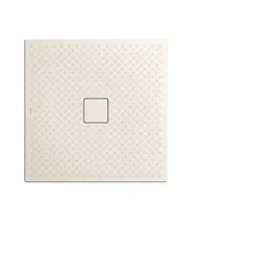 Kaldewei CONOFLAT Duschfläche, 800x800 mm, pergamon, Vollantislip, bodengleich, MADE IN GERMANY