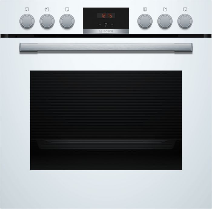 Bosch HND411LW63 (HEA513BW3 + NKN645GA2E) Herdset groß mit 60 cm Glaskeramik