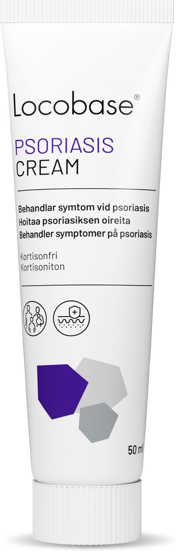 Locobase Psoriasis Cream Medicinsk udstyr 50 ml
