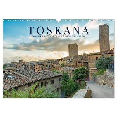 Motive der Toskana (Wandkalender 2027 DIN A3 quer), CALVENDO Monatskalender