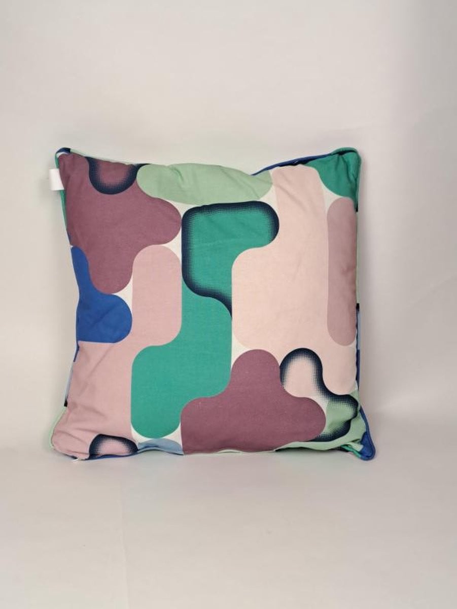 Madison sierkussen Grafi Purple 50 x 50 cm van Madison Home