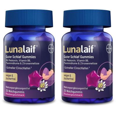 Lunalaif Guter Schlaf Gummies 2x 2x30 St