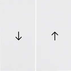 Hager/Berk Wippe pws/gl Symbol Pfeil 16258989