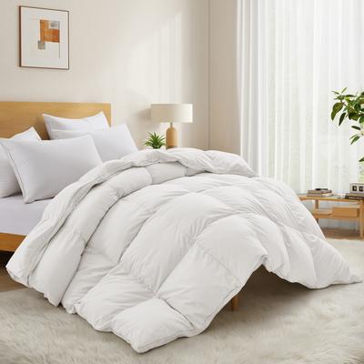 Peace Nest Heavyweight Extra Warm Premium Goose Feather & Down Duvet Comforter