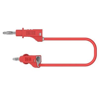 Electro PJP 2117-CD1-100R Messleitung Bananenstecker Bananenstecker 1.00m Rot 1St.