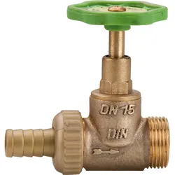 Schlösser Kesselfüllventil 1/2" Durchfluss mit AG 3/4", Eingang: Schlauchverschraubung