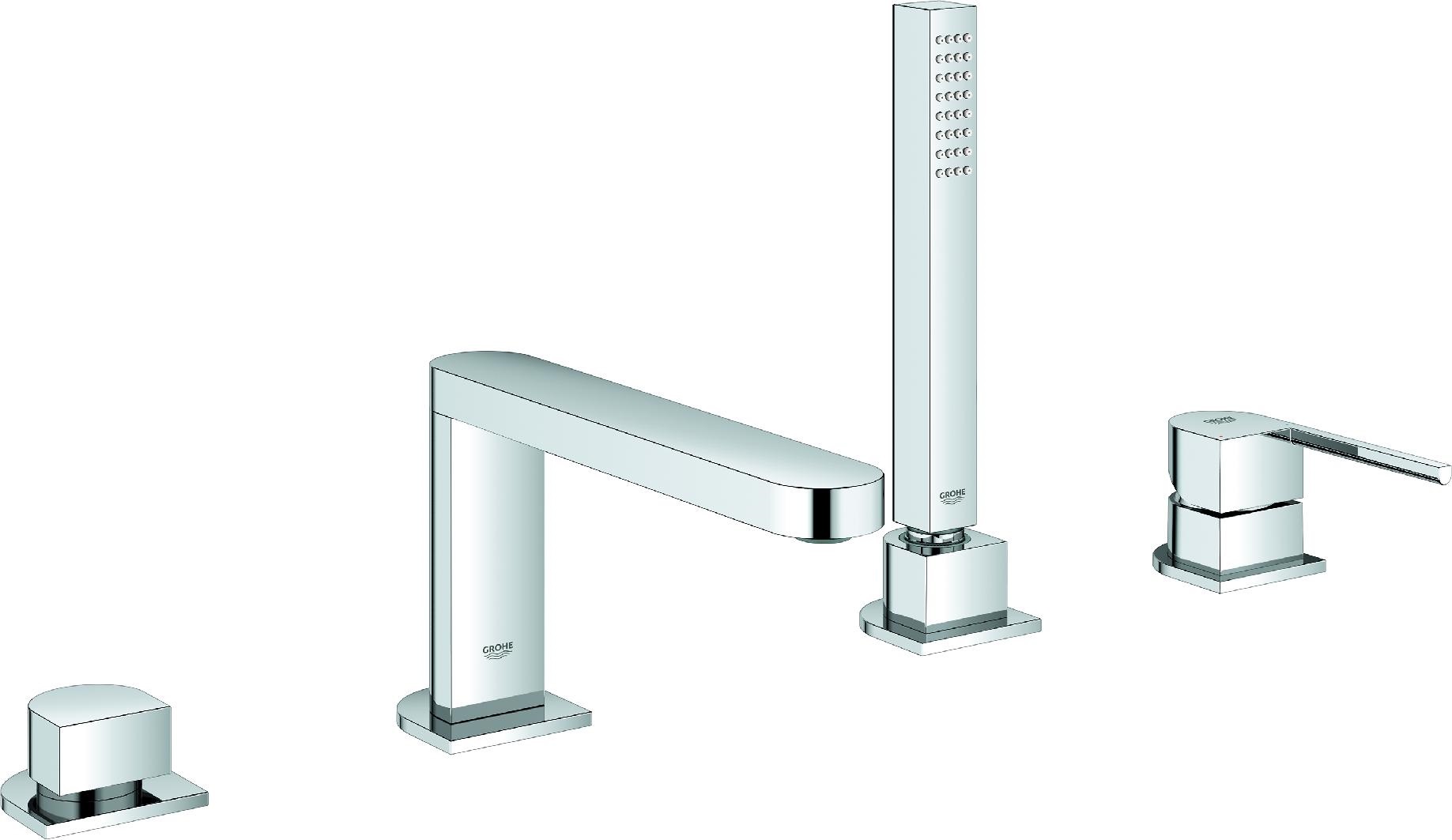 GROHE Plus, Badewanne & Dusche, Hebelgriffe, Chrom