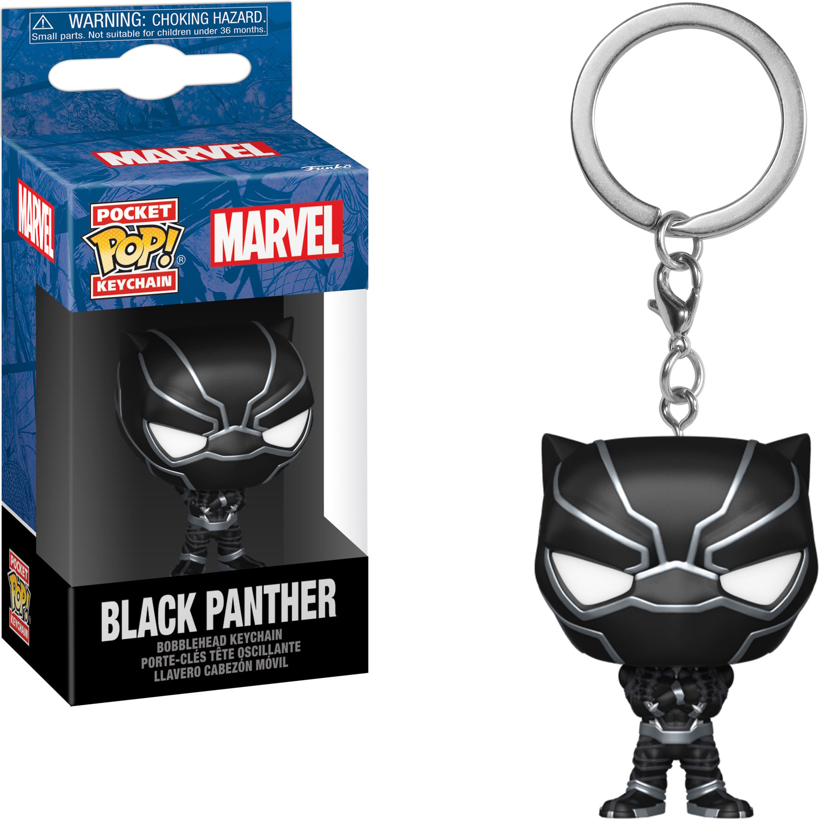 Funko Marvel Black Panther sleutelhanger Pocket POP!