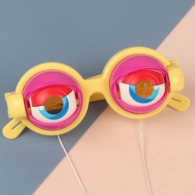 United Funny Kids Glasses Novelty Prank Glasses Party Toy Set For Children pink Yellow