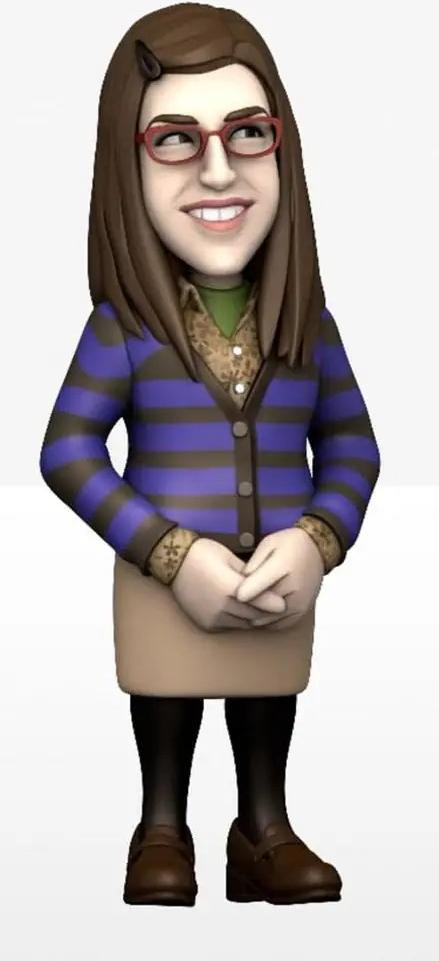 MINIX The Big Bang Theory Miniatuurfiguur Amy Farrah Fowler, 12 cm