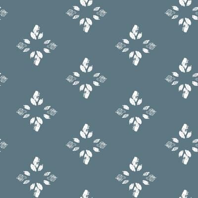 Denim Rose Lindo Pressed Petals Peel and Stick Wallpaper by RoomMates