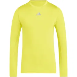 adidas Techfit langarm Funktionsshirt Herren JY0865 - impact yellow M