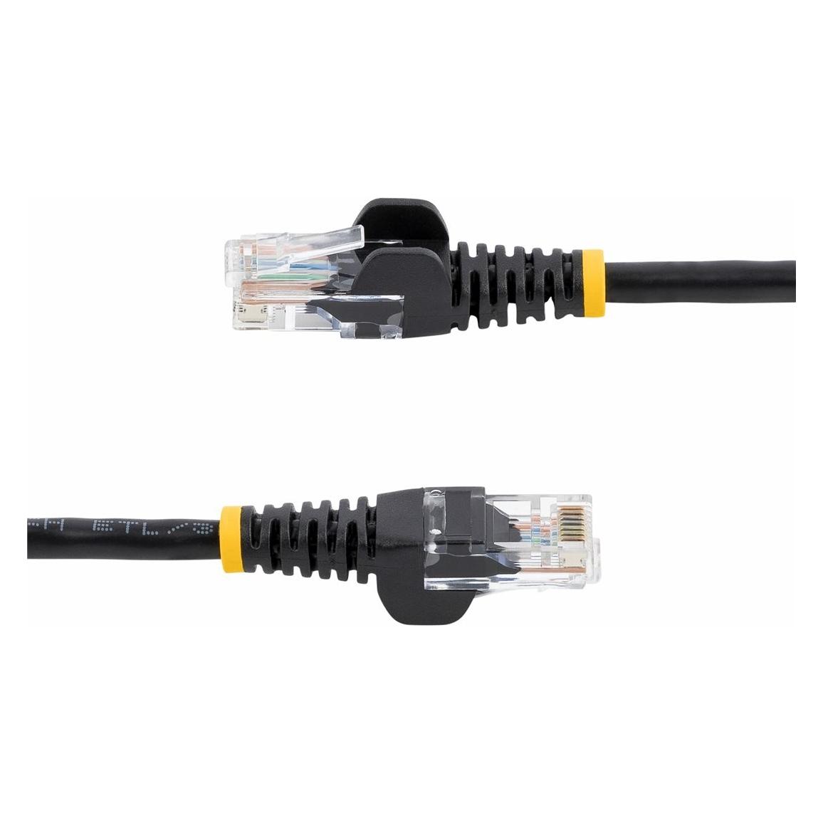 StarTech Netzwerkkabel (U/UTP, CAT5e, 0.50 m) (45PAT50CMBK)