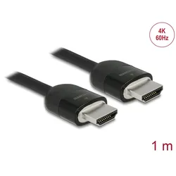 DELOCK Premium HDMI Kabel 4K 60 Hz 1 m