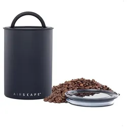 Airscape Kaffeedose, Vorratsbehälter, Schwarz