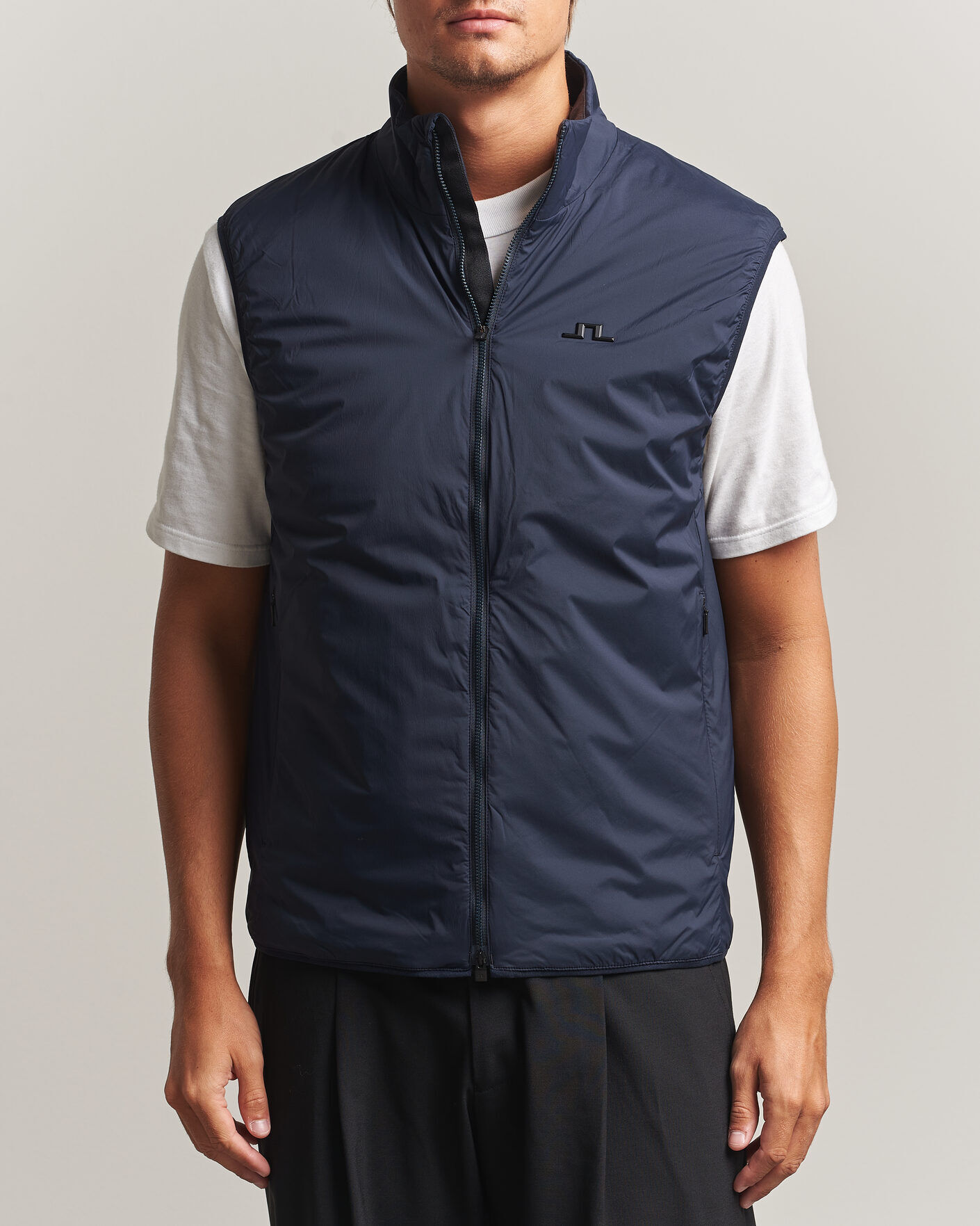 J.Lindeberg Clinton Padded Vest JL Navy men L Blå