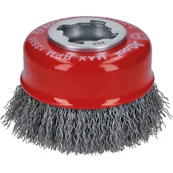 Topfbürste Bosch mit X-Lock Aufnahme ø: 70mm Messingdraht: 0,3mm