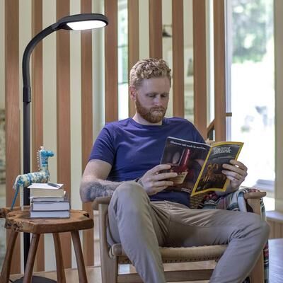 Modern Home Fixes Full Spectrum LED Floor Lamp For Eye Comfort, Focus & Indoor Productivity Full Spectrum LED Floor Lamp For Eye Comfort, Focus & Indoor Productivity