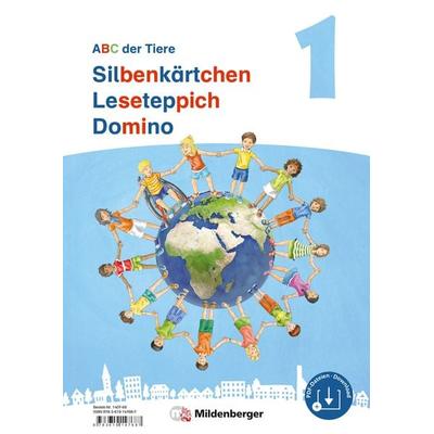 ABC der Tiere 1 Neubearbeitung – Silbenkärtchen, Leseteppiche, Domino, Nonbook von Klaus Kuhn,Mareike Hahn,Kerstin Mrowka-Nienstedt, Mildenberger