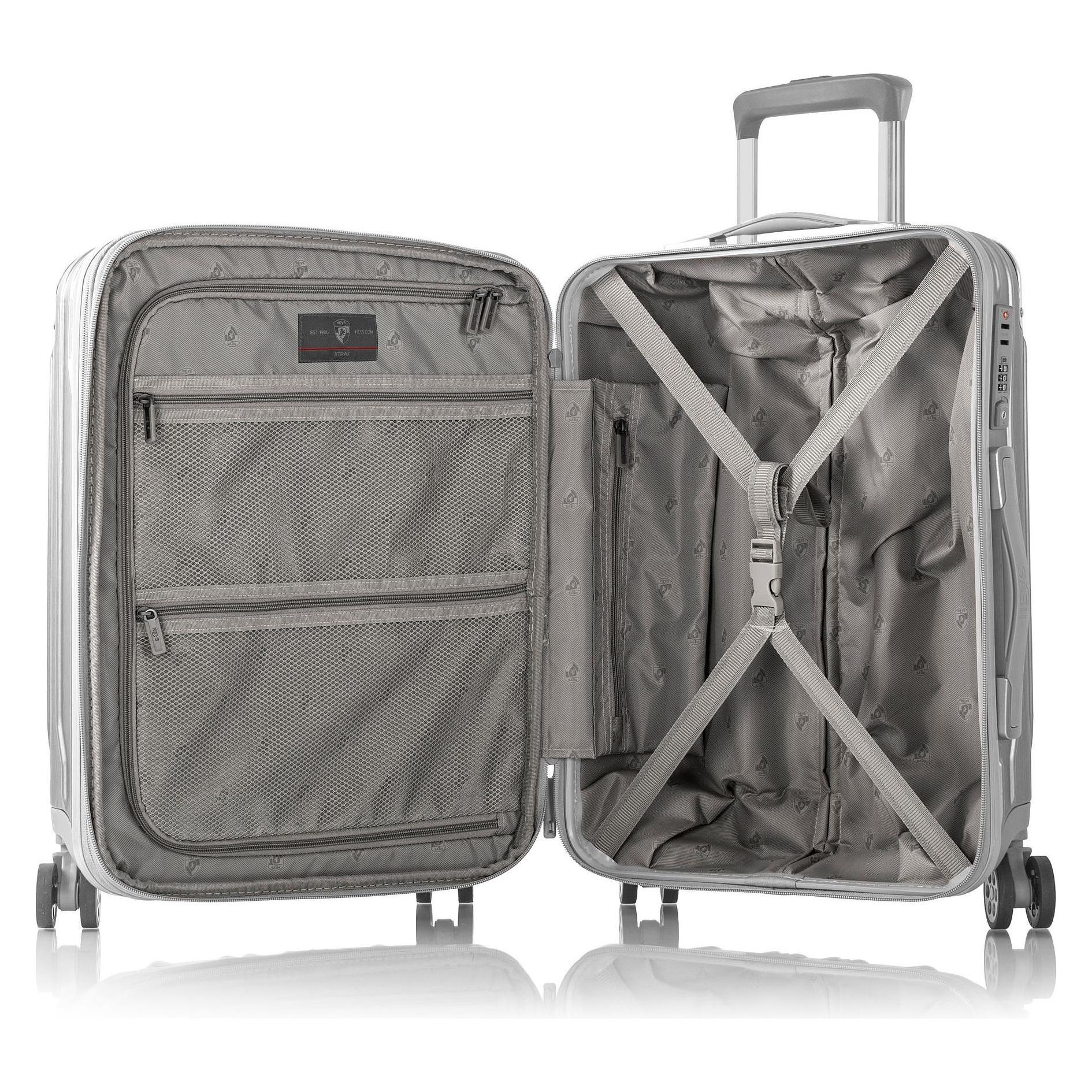 Heys Xtrak -matkalaukku, hopea (53 l) (10103-0002-21)