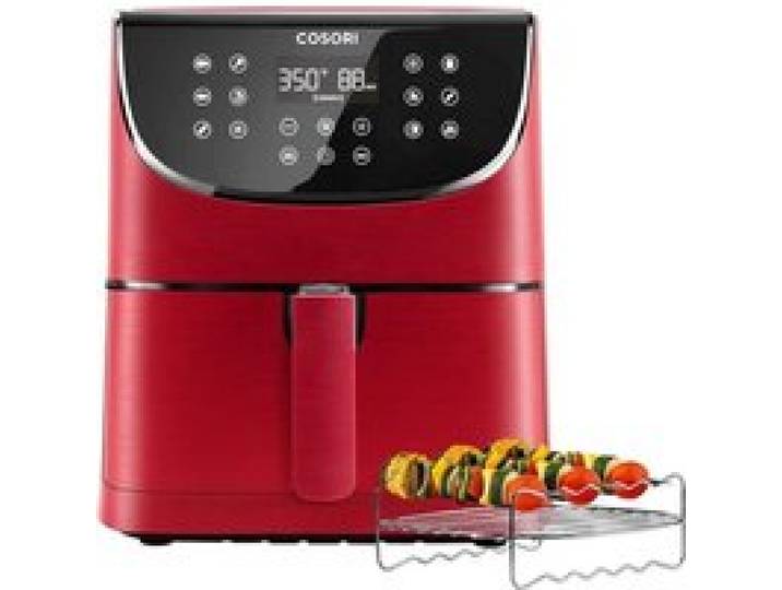 Friteuse sans Huile - Cosori - 5 5L - 11 Programmes - 1700W - Rouge