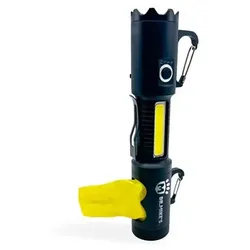 FLIPO® LED-Taschenlampe mit integriertem Hundekotbeutel-Halter inkl. 25 Beutel