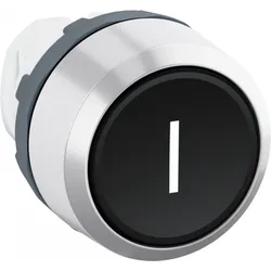 ABB MP9-1035 Drucktaster schwarz, beschriftet Symbol -I-