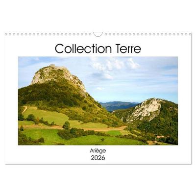 Collection Terre Ariège (Calendrier mural 2026 DIN A3 vertical), CALVENDO calendrier mensuel