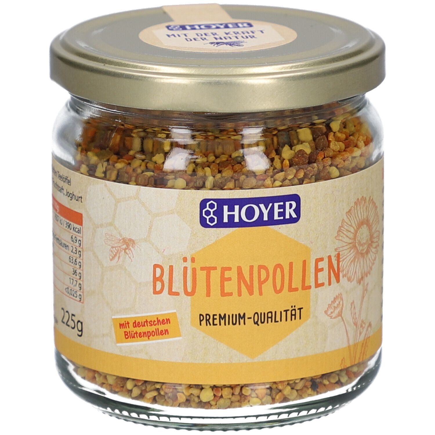 Hoyer Blütenpollen Premiumqualität Granulat 225 g