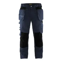 Handwerkerhose "1555" - D30 - marine/schwarz