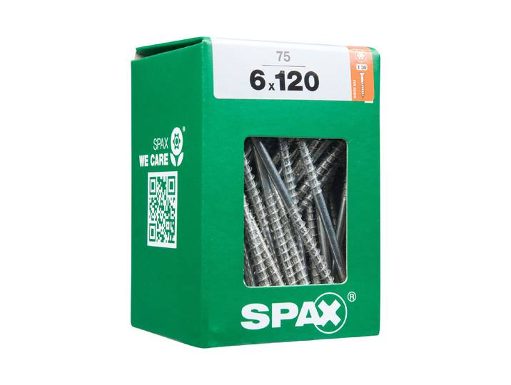Spax TRX Senkkopf 6 × 120 mm 75 Stück